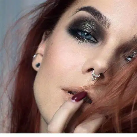 16 г нержавеющая сталь перегородка Кликер кольцо для носа хрящ трагуса септума