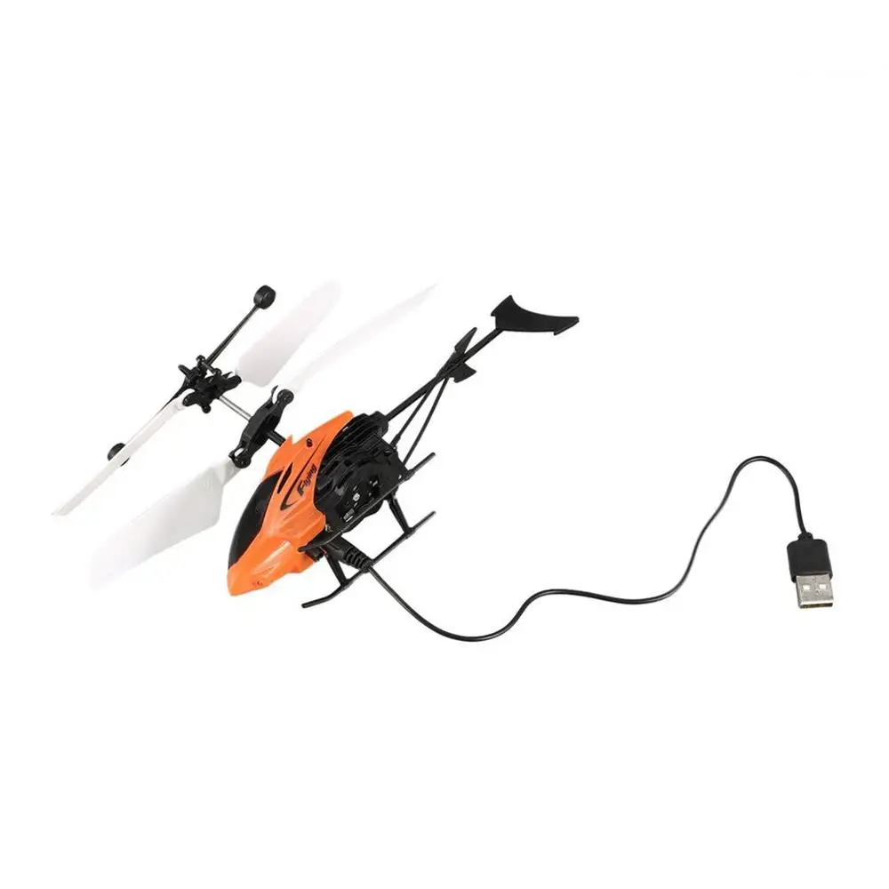 D715 Flying Mini Infrared Induction RC Helicopter Drone Remote Control Aircraft with LED Flashing light for Kids Toys Gift