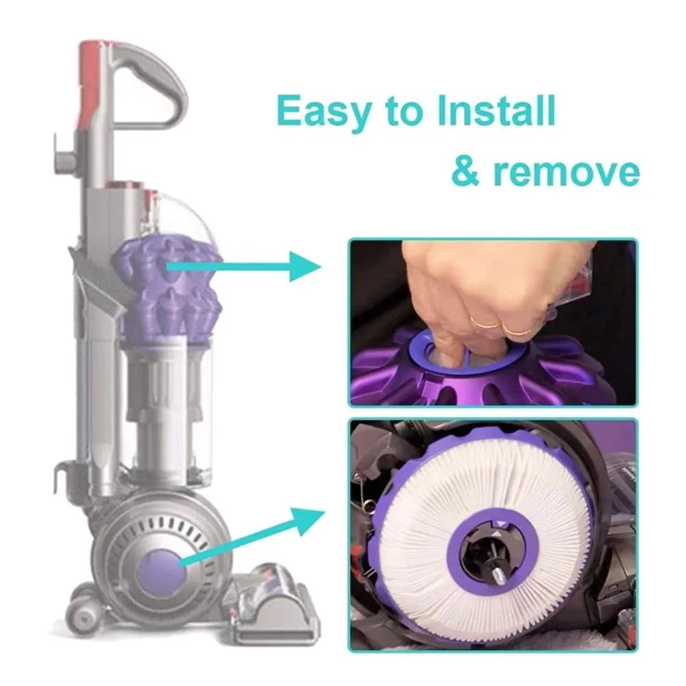

Фильтр двигателя Pre & Post для пылесоса Dyson DC50 заменяет Деталь #965081-01 & 965080-01 инструменты для уборки дома