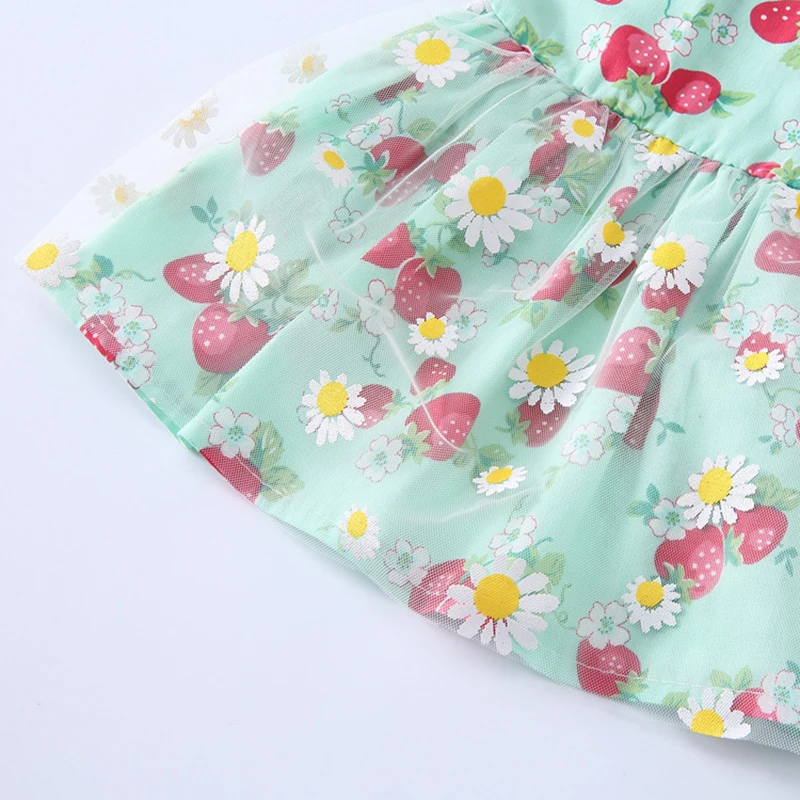 

2021 new Dog clothes pet summer dress Clothing for cats small dogs skirt Puppy wedding evening fancy Poly/cotton floral dresses