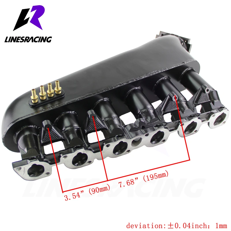 Новый Впускной коллектор пленум + Универсальный корпус дроссельной заслонки VQ35TPS
