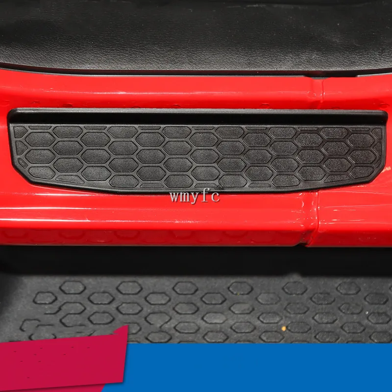 1 комплект двери порога запись гвардии для Jeep Wrangler JL 2018 2019 + 4 дверная фурнитура