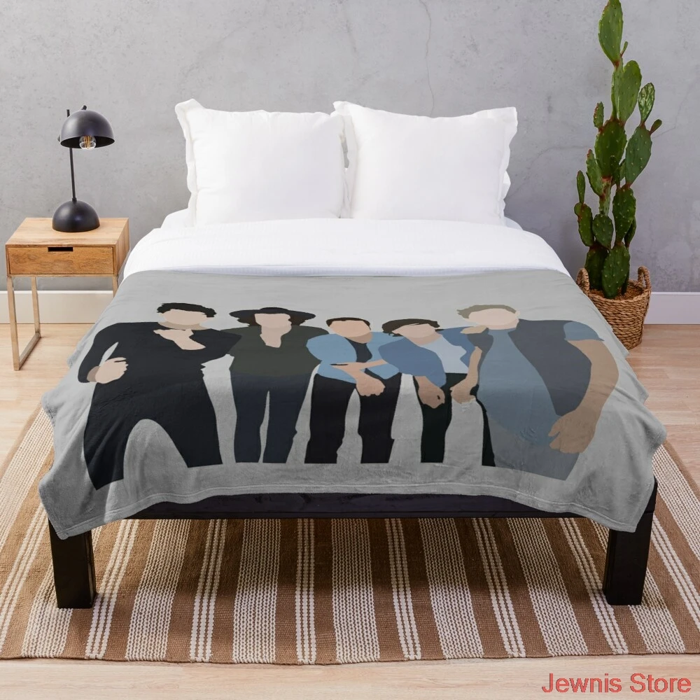 

One Direction Blanket Print on Demand Decorative Sherpa Blankets for Sofa bed Gift