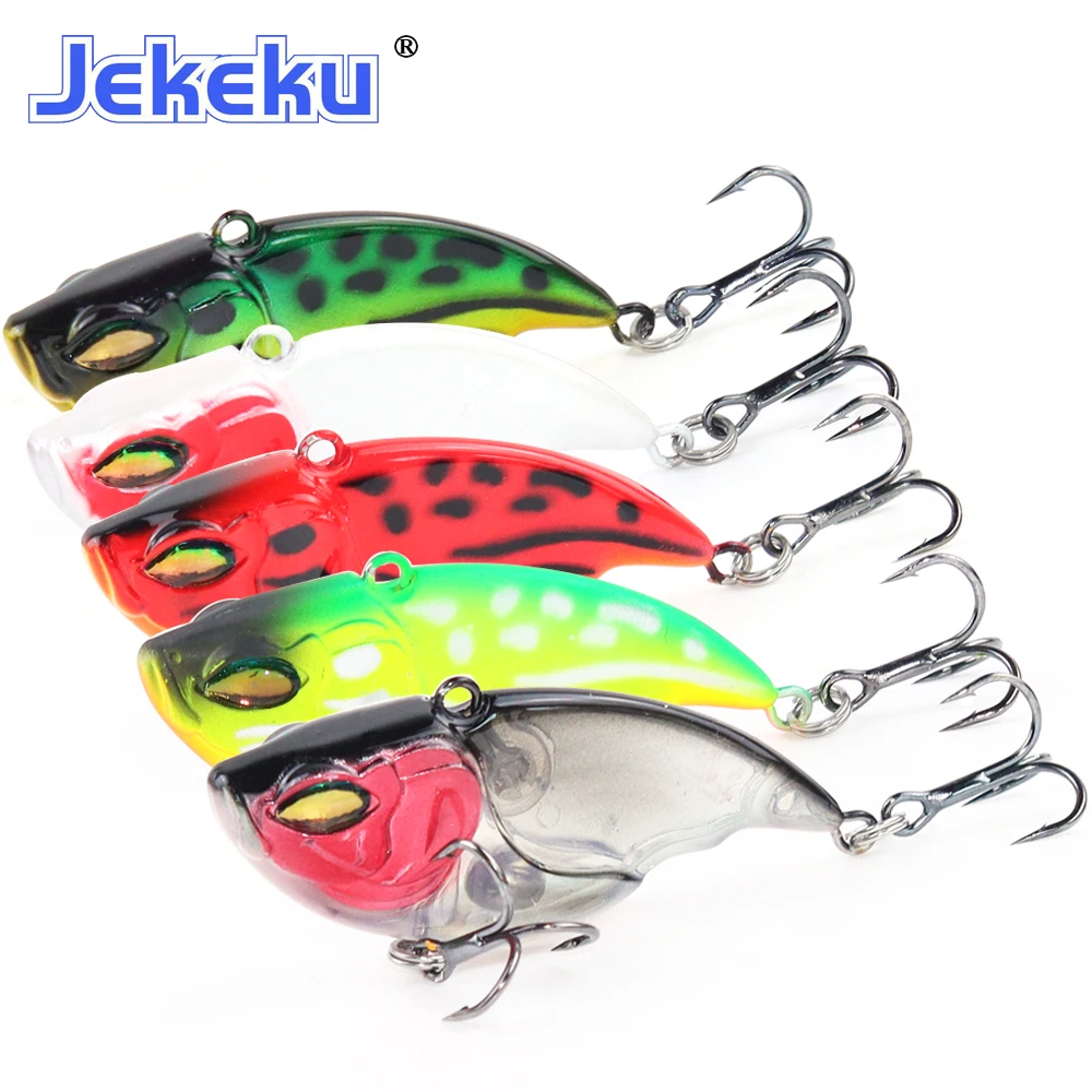 JEKEKU 1 шт. Новое поступление Металлическая Вибрирующая наживка 55 мм 10 5g опускается