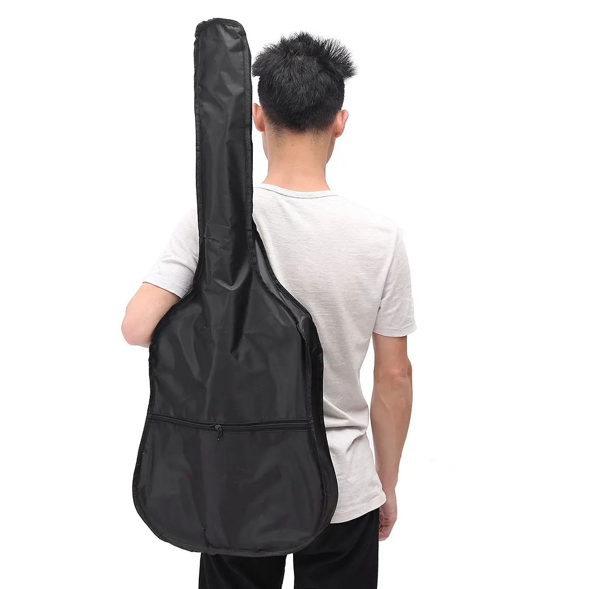

38 Inch 18 Frets Basswood Folk Acoustic Guitarra Electric Bass Guitar Ukulele Back Maple Wood Fingerboard with Case Bag