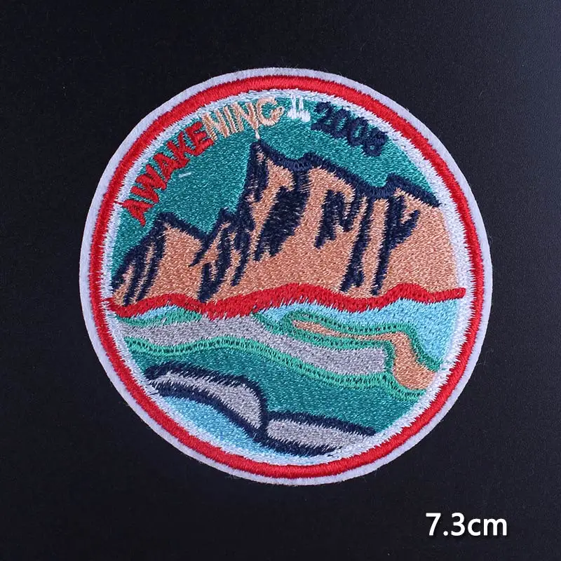 3P-PE2145CT Pulaqi фиксатор металлическая нашивка патчи термо-Стикеры для одежды на одежде шляпа DIY полоски наклейки для аппликаций куртка одежда Декор H - Цвет: 3P-PE2145CT