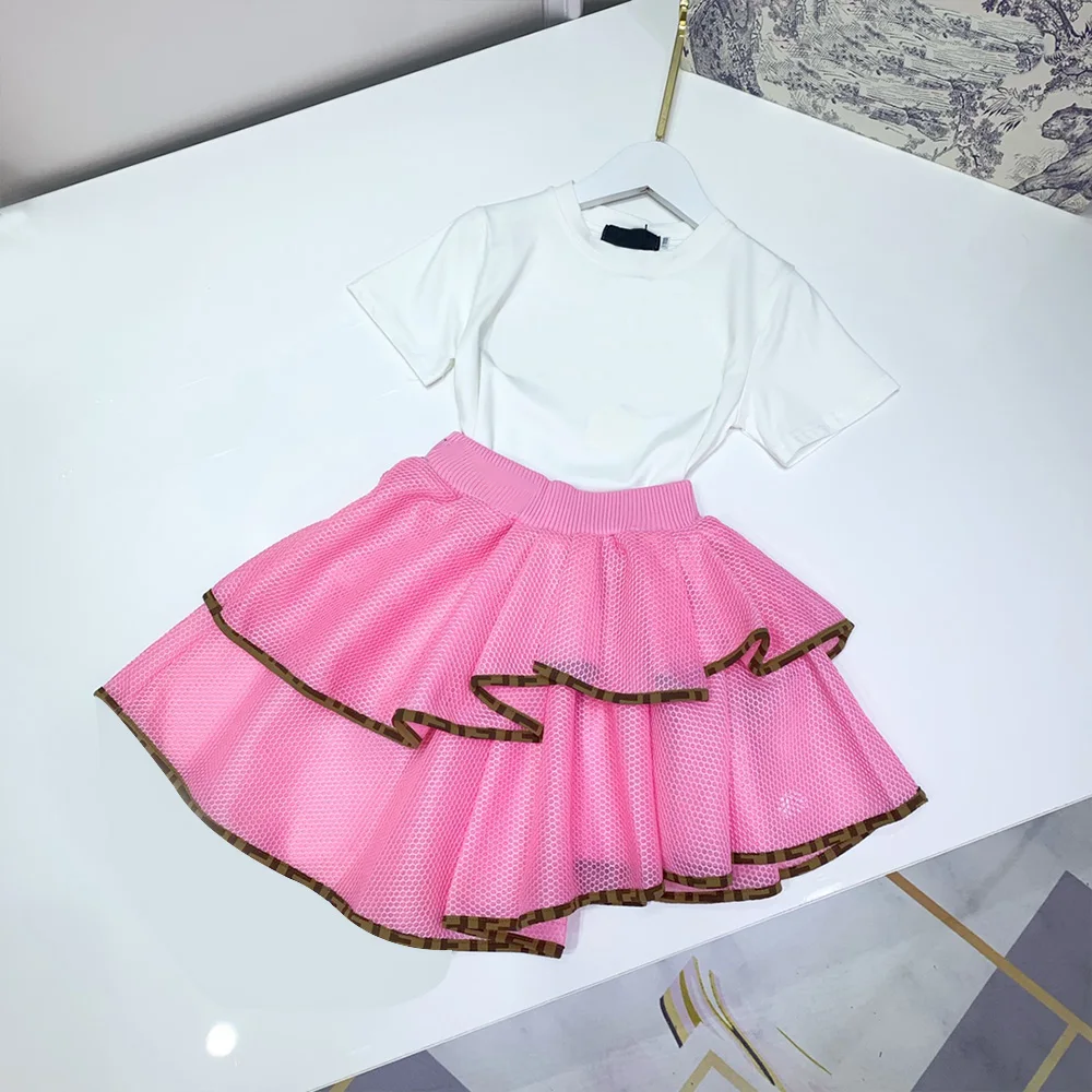 

Designer new summer 2021 children's clothing new little girl girls dress western princess skirt tutu skirt children's skirt
