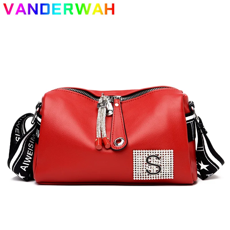 

Fashion Lady Trend Messenger Bag Designer Diamond Small Shoulder Bags for Women 2021 New High Quality Pu Leather Travel Handbag