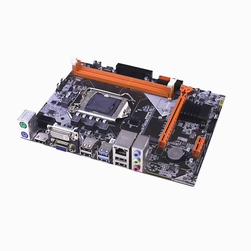 Материнская плата B75 LGA 1155 M.2 NVME USB 3 0 SATA III материнская DDR3 ОЗУ для Intel LGA1155 I3 I5 I7 ЦП Xeon
