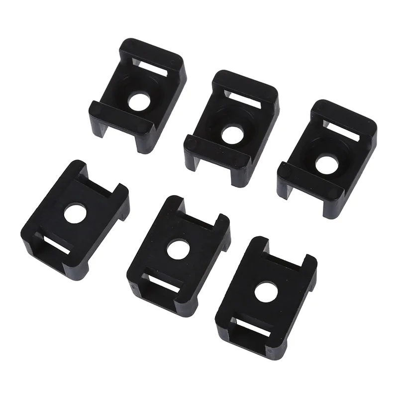 Горячая продажа 100 шт пластиковая проволока волнистый кабель крепление седло