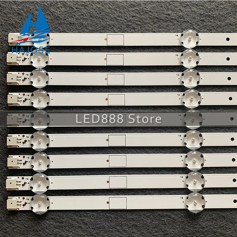 Набор из 9 светодиодных лент 100% новых для телевизора GRUNDIG 55 TV 55GUB8852 VLX 7730 SP 55VLX7810BP 55GUW8867 ARCELIK DRT REV0.1 ZVB65600 AA.