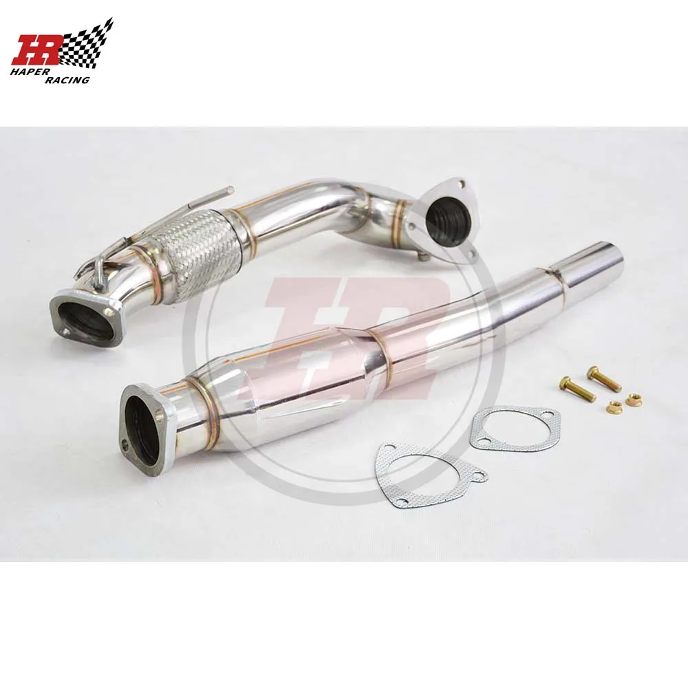 Выхлопная труба HP RACING 3 0 дюйма для MK1 S3 TT Seat Leon 1 8 T с 200 ячейками Sport Cat 1996