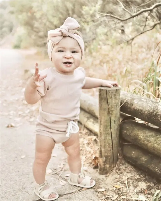 

3PCS Newborn Toddler Baby Girl Clothes T-shirt Top Pants Shorts Summer Outfit