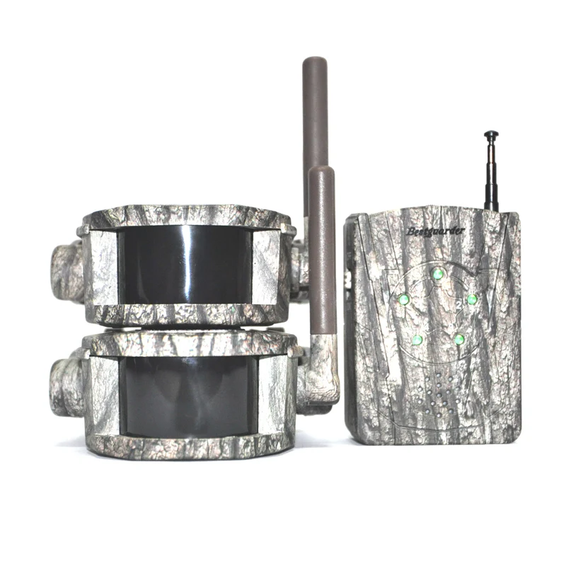 1detector 2receiver Bestguarder SY007Plus охотничий детектор движения 300 м Беспроводная система охранной сигнализации для дикой природы детектор оленей охотничья камера ловушка - Цвет: 1detector 2receiver