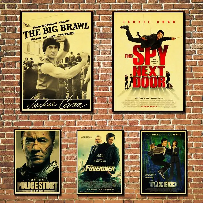 

5D DIY Diamond Painting Jackie Chan China Kungfu Picture Full Drill Embroidery Mosaic Cross Stitch Kit Home Decor Holiday Gift