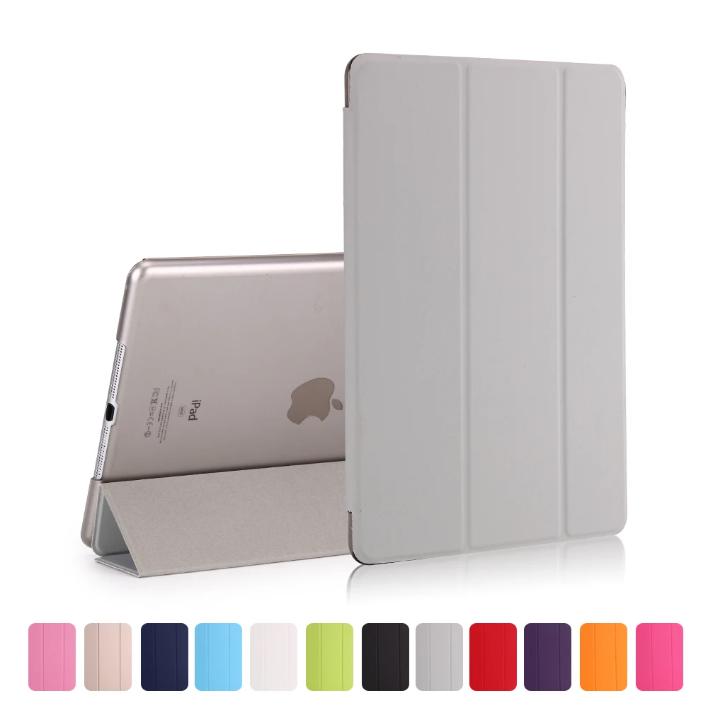 Ультратонкий Магнитный чехол для iPad 9,7, новинка, Air 1 2 A1822/A1893 A1474, умный чехол из искусственной кожи, Авто Режим сна/пробуждения