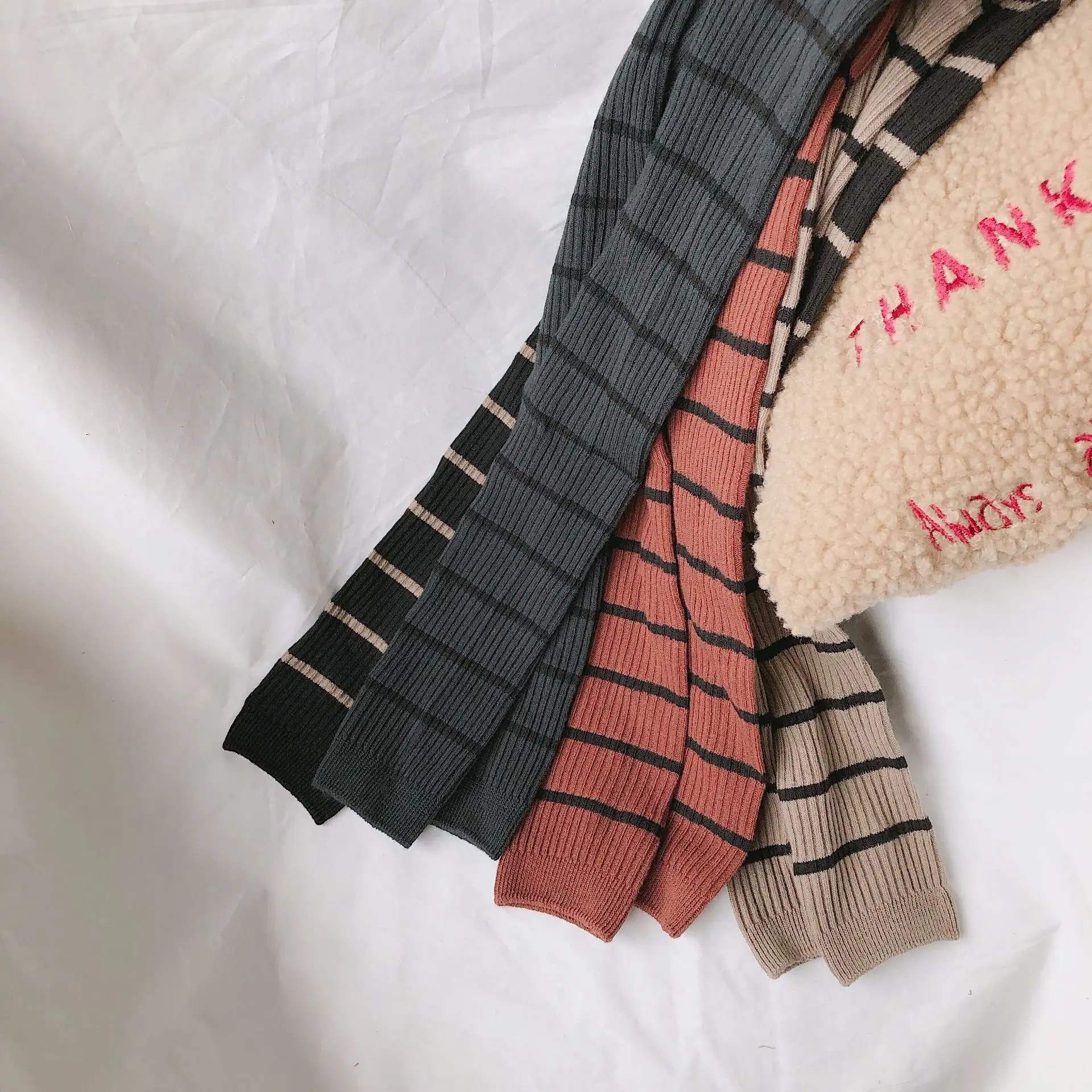 Колготки для новорожденных и маленьких девочек Теплые хлопковые колготки