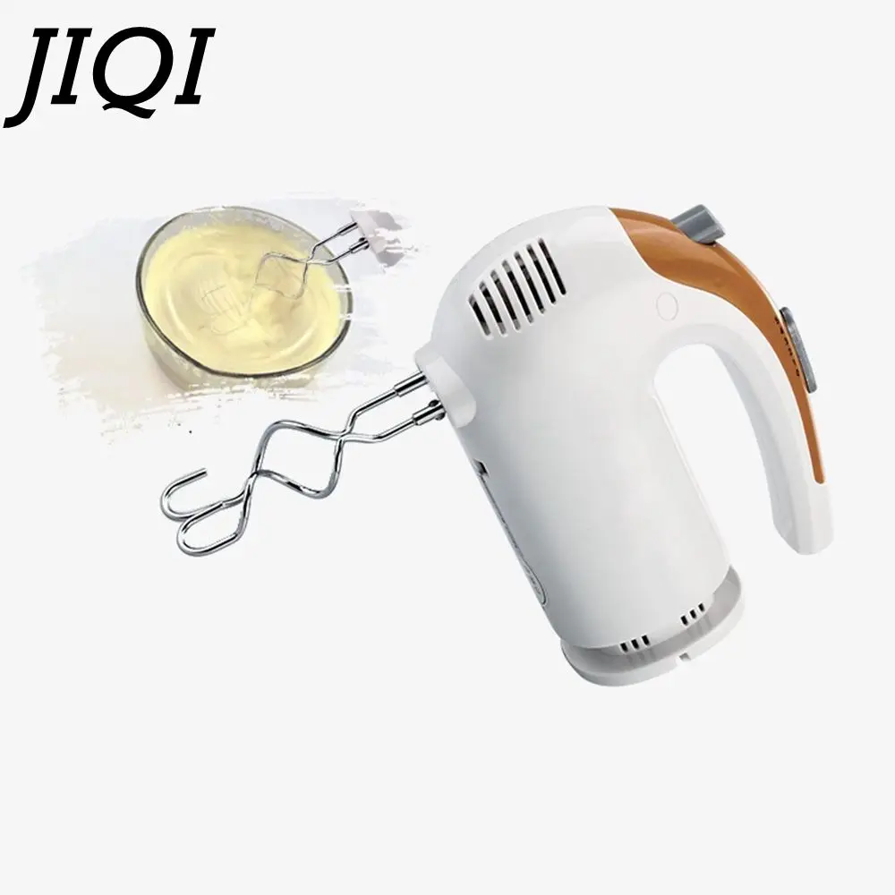 JIQI 5 скоростей ручной тестомеситель взбиватель яиц кухонный Блендер