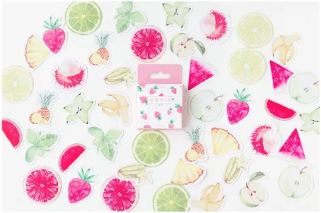 

Fruit story decorative sticker(1pack)
