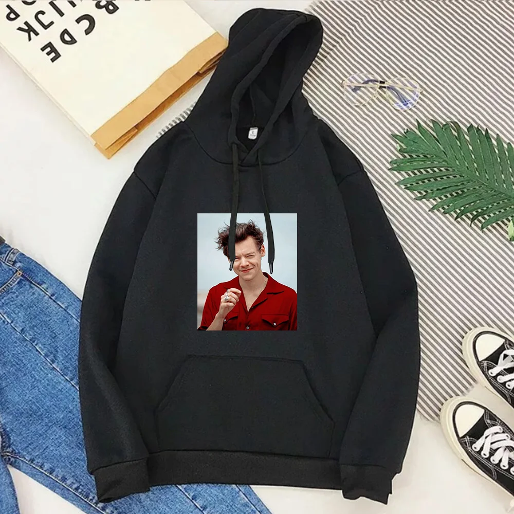 

Harry Styles Hoodies Streetwear 2021 Womens Clothing Harry Styles Women Sweatshirts Korean Kawaii Top Plus Size Full XL