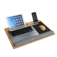 portable laptop desk bed computer table with mouse pad wrist support pc holder sofa bed laptop table