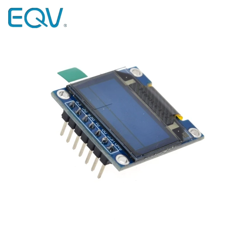 Модуль органического светодиода SPI 0 96 дюйма белый цвет 128X64 OLED 7Pin чип драйвера SSD1306