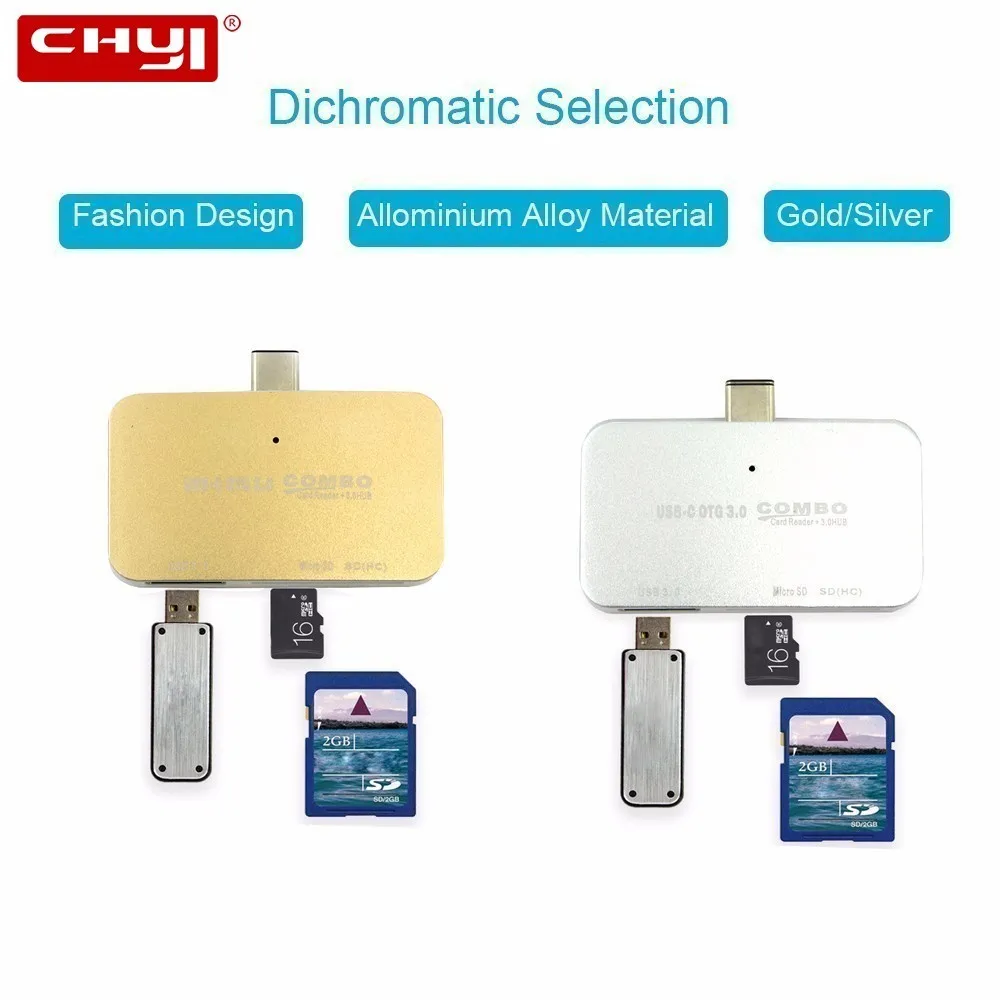 Концентратор Micro Type C Usb 3.0 многопортовый комбинированный мини-USB-C Hab поддержка
