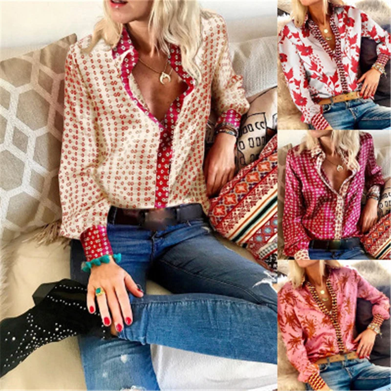 Новинка весны 2020 модные повседневные топы с длинными рукавами костюм воротником