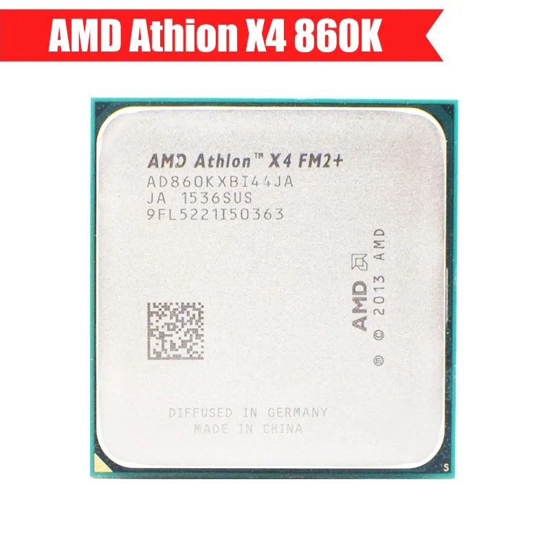 

AMD Athlon X4 860K 860 K Processor 3.7 GHz 95W 28nm 2133MHz AD860KXBI44JA Socket FM2+ Duad-Core Desktop CPU Support A78/A88