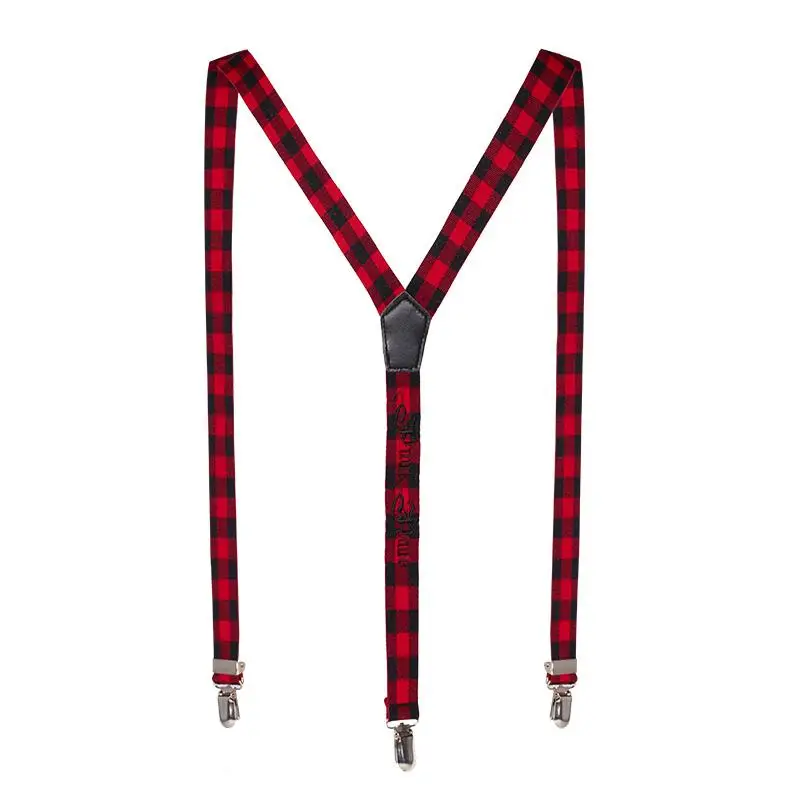 Женский Клетчатый Ремень в стиле панк PS128BD|Женские подтяжки| |