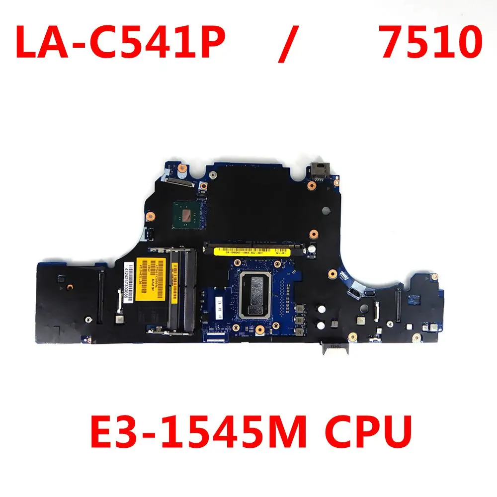 

Материнская плата для ноутбука Dell Precision 7510 w/ E3-1545M v5 cpu la-c541p HKD42 0HKD42 CN-0HKD42