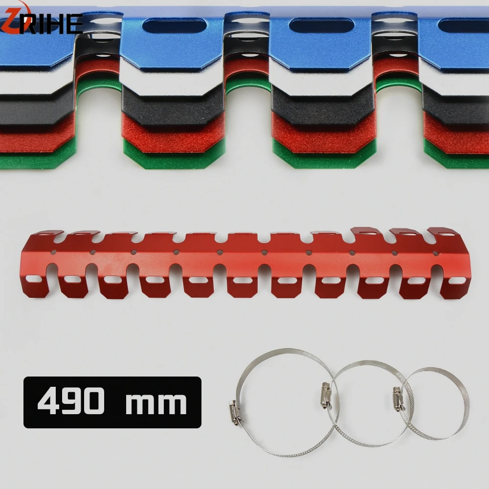 Защита для выхлопной глушителя MOTO для Apriia SX50 SXV450 Benelia Motard250 BJ250GY-2 BJ125GY-16A BX MOTARD BX-CROSS ENDURO on.