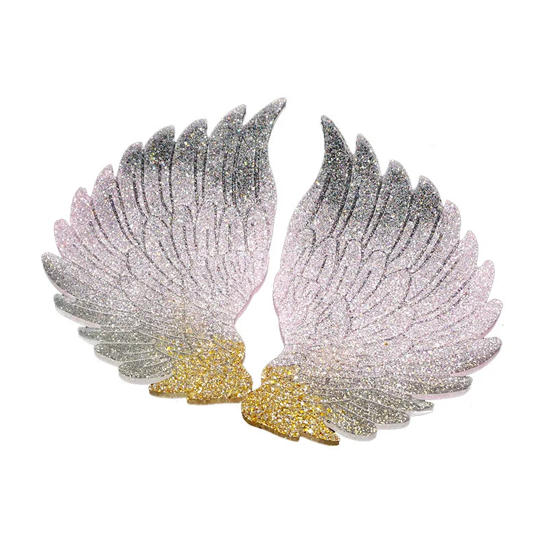 

2Pcs Cute Wing Coaster Resin Mold Puzzle Teacup Bowl Mat Trays Silicone Mold for Resin Epoxy Wing Pendant Mold Art Craft Tools