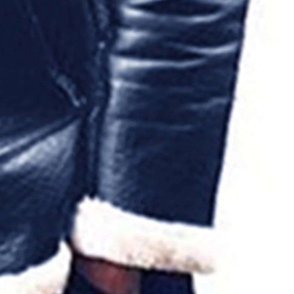 

Trend Men's PU Leather Jacket Winter Thicken Faux Fur Coat Men Casual Punk Motorcycle Coats Warm Jackets 3XL Plus Size Outwear
