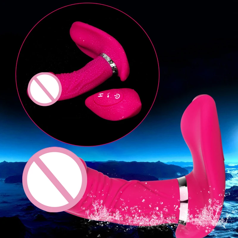 Фиолетовый и розовый красный цвет женский для клитора фаллоимитатор вибраторы 7