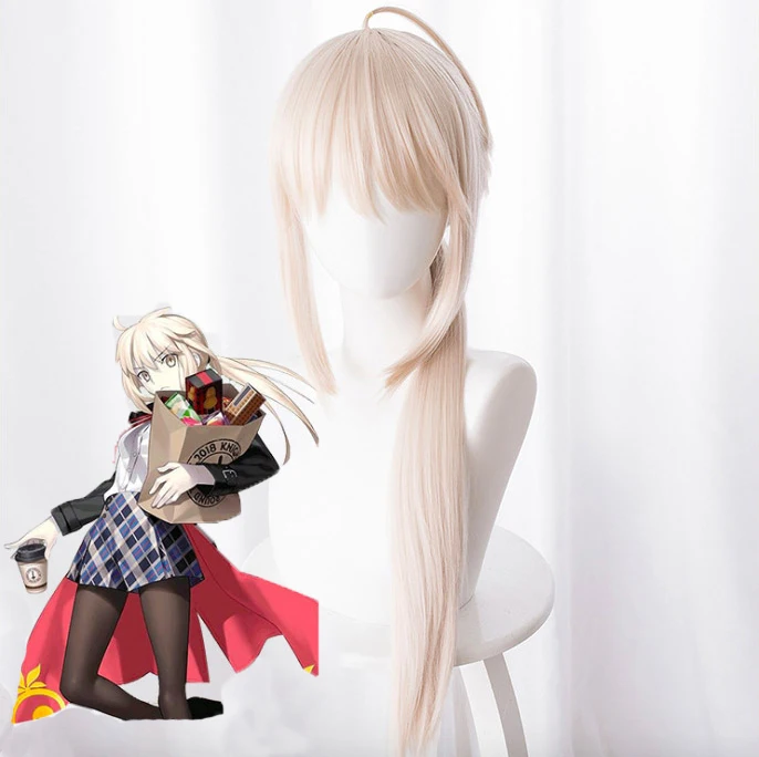 

Парик для косплея по мотивам игры Fate Grand Order 3-й, термостойкий синтетический, для Хэллоуина
