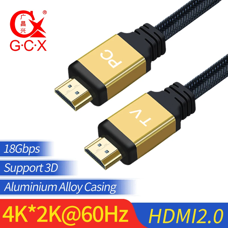 Кабель GCX 4K HDMI 2 0 с металлическим корпусом и усилителем|Кабели HDMI| |