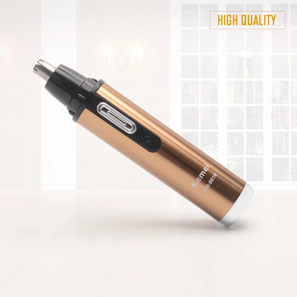 Электрический триммер для волос на носу перезаряжаемый профессиональная мода