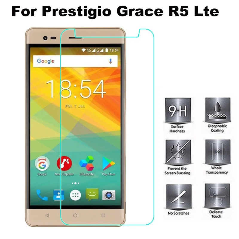 Закаленное стекло для Prestigio Grace R5 Lte Защитная пленка экрана телефона Защитное