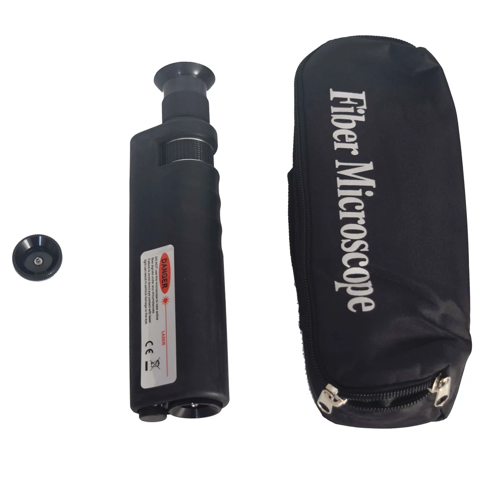 Ручной оптоволоконный микроскоп для осмотра 200x/400x с адаптером 2 5 мм и 1 25 |