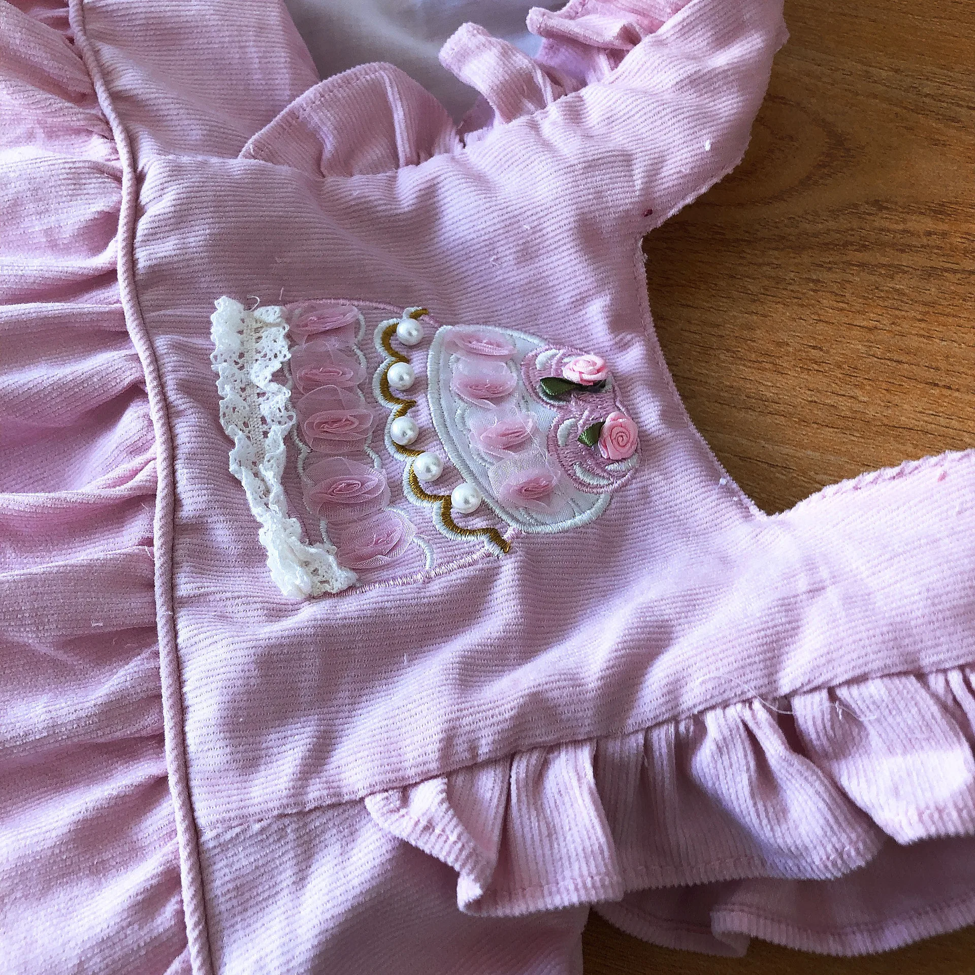 Girl Spanish Clothing Vintage High-end Custom England Princess Dress Cotton with pants for | Детская одежда и обувь