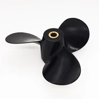boat propeller 7 12x7 fit for suzuki outboard dt5 6 3 blades aluminum prop 10 tooth propel rh oem no 58111 98651 019 7 5x7