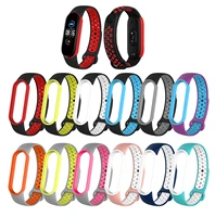 breathable strap for xiaomi mi band 6 smart watch wrist plus bracelet sport silicone for xiaomi my band belt 5 strap replacement