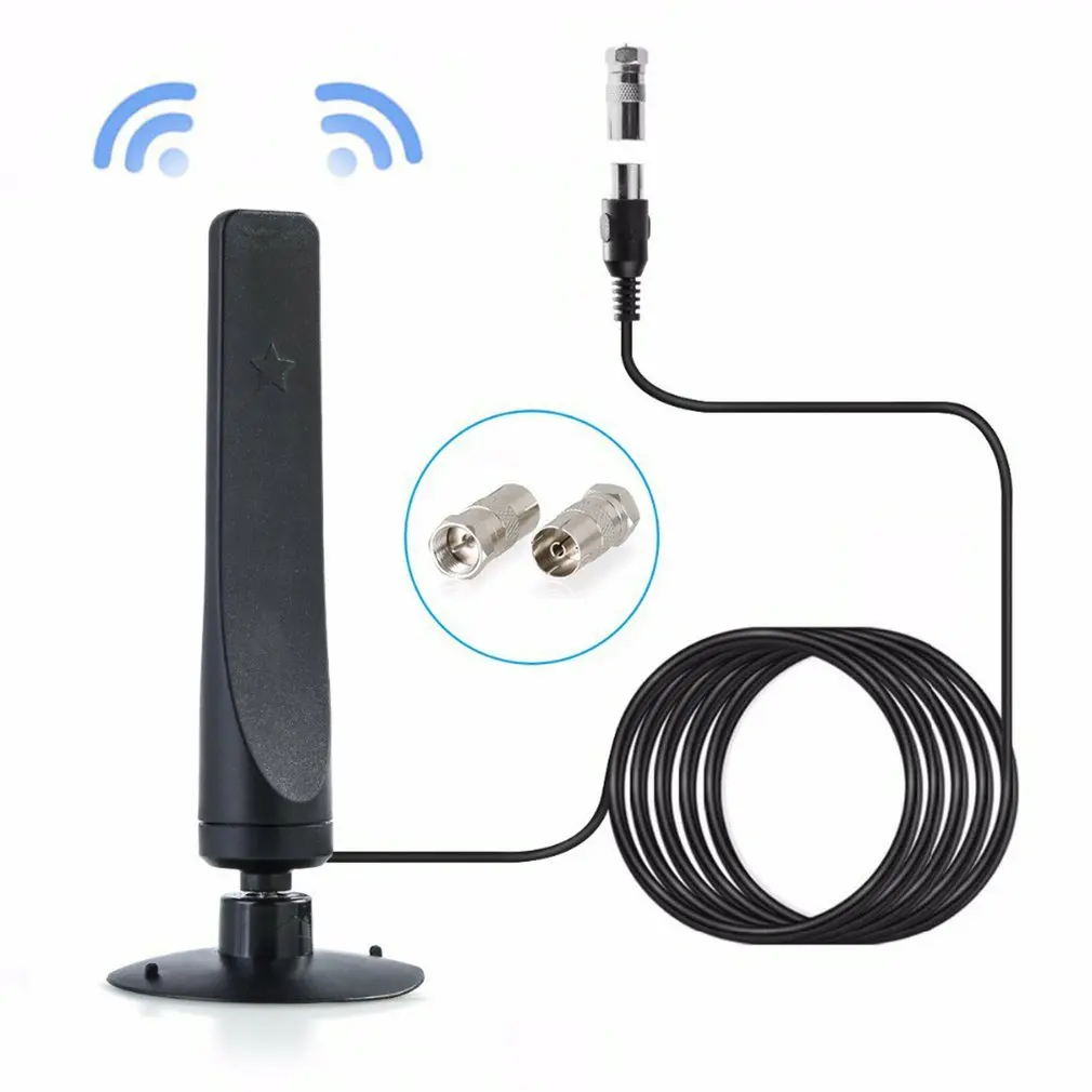 

DVB-T2 HDTV Antenna Mini High 4K Full Definition Digital TV Intelligent Antenna Crystal Image And Sound Quality