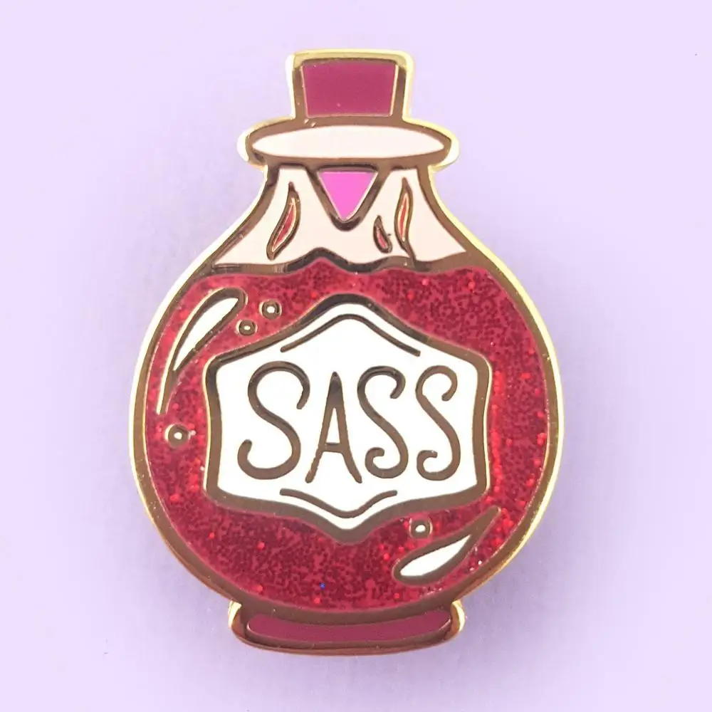 В партии 5 шт. САС лозунг металлические Лацкан шляпа Кепки блестящий значок брошь