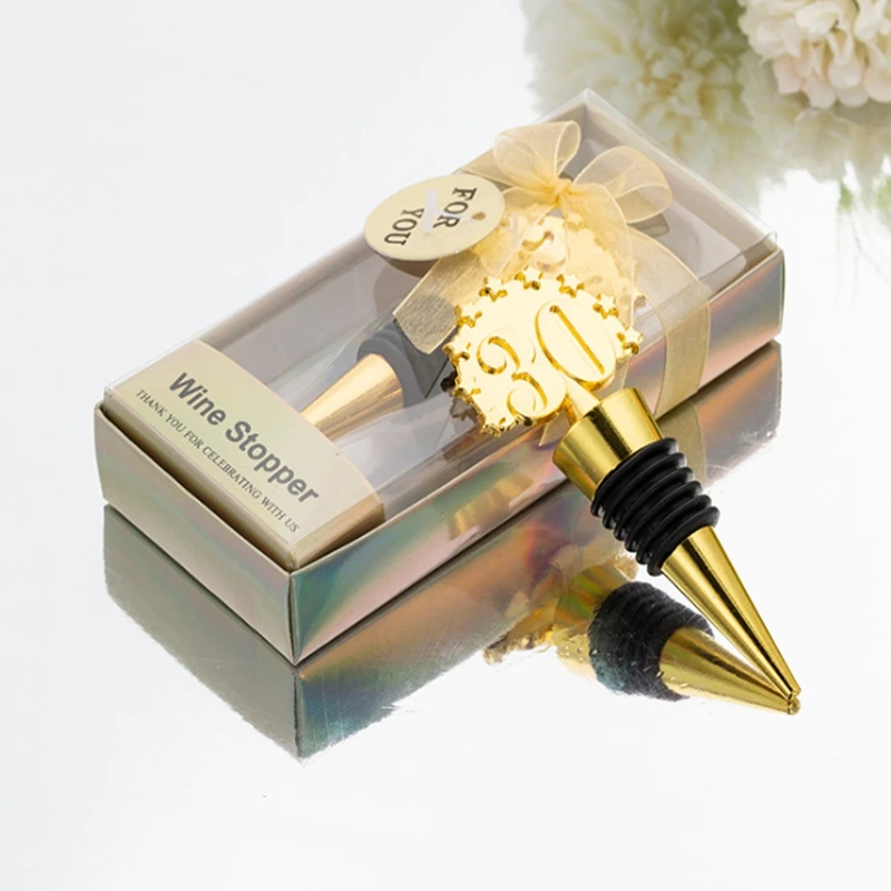 Es 60 Years Wine Bottle Stopper Party Favors Wedding Giveaways
