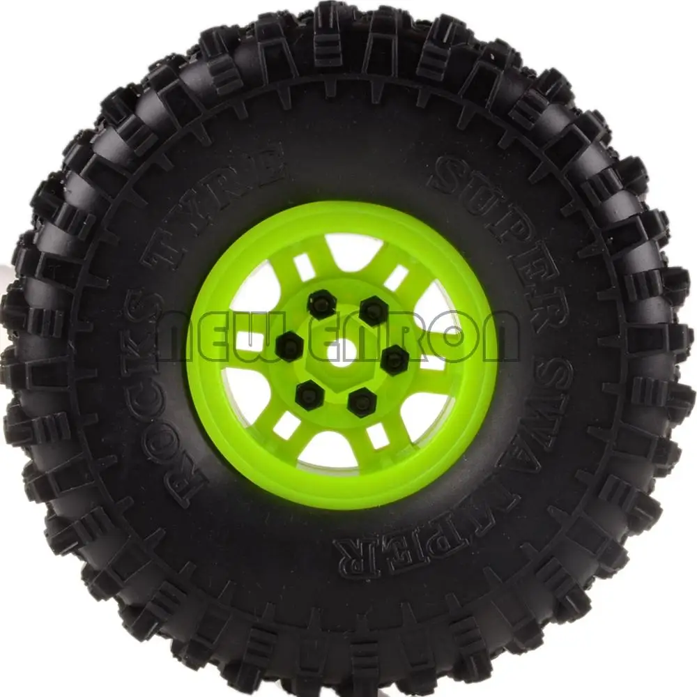Новинка ENRON 1 шт. 9 дюйма ступица обода колеса и 120 мм супер шины Swamper для Rock Crawler RC 1:10