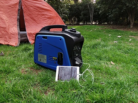 1200 Вт преобразователь частоты бензиновый генератор бытовой маленький бесшумный