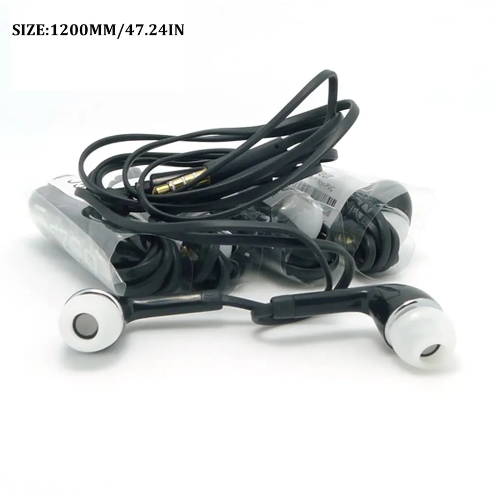

For S4 For S6 Headphones For I9300 Mobile Phone Headphones Wired With Wheat Tuning For J5/Jb In-Ear Earphones