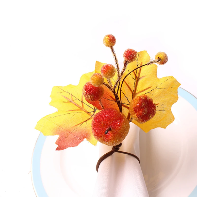 12 видов пряжки для салфеток в виде тыквы бронзовое кольцо на Хэллоуин призрака